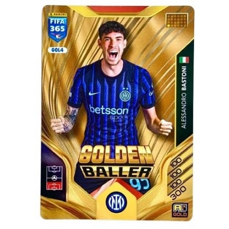 Alessandro Bastoni Golden Baller GOL4