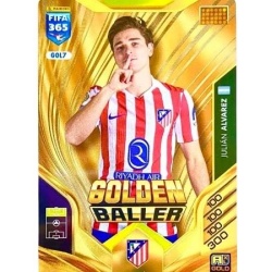 Julián Álvarez Golden Baller GOL7
