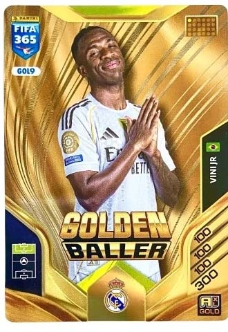 Easy shopping Vinicius JR Golden Baller Panini Adrenalyn XL Fifa