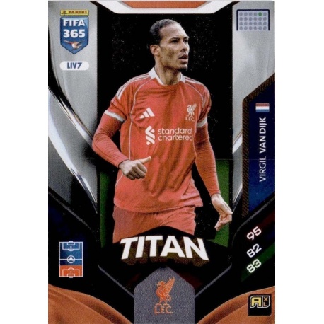 Virgil Van Dijk Titan Liverpool LIV7