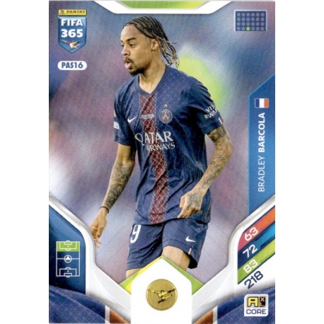 Bradley Barcola PSG PAS16