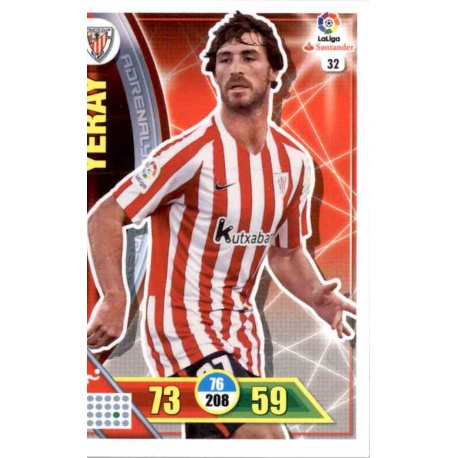 Yeray Athletic Club 32 Adrenalyn XL La Liga 2016-17