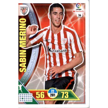 Sabin Merino Athletic Club 36 Adrenalyn XL La Liga 2016-17