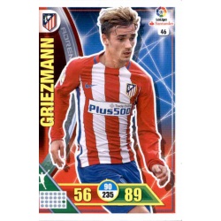 Griezmann Atlético Madrid 46 Adrenalyn XL La Liga 2016-17
