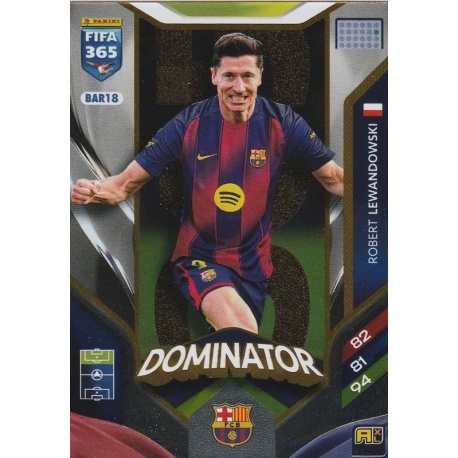 Robert Lewandowski Dominator Barcelona BAR18