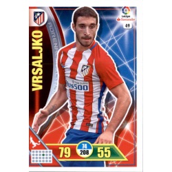 Vrsaljko Atlético Madrid 49 Adrenalyn XL La Liga 2016-17