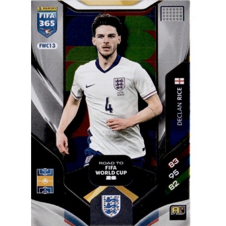 Declan Rice Road to FIFA World Cup 26 England FWC13