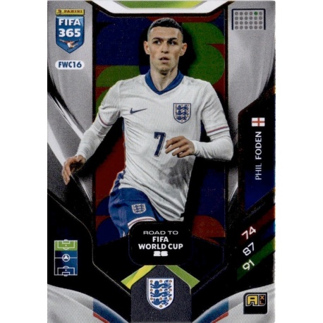 Phil Foden Road to FIFA World Cup 26 England FWC16