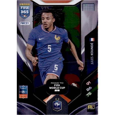Jules Koundé Road to FIFA World Cup 26 France FWC21