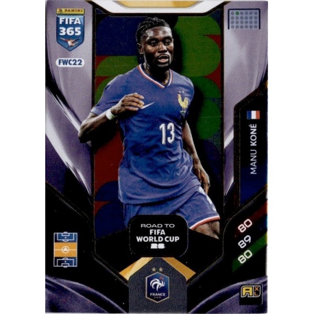 Manu Koné Road to FIFA World Cup 26 France FWC22