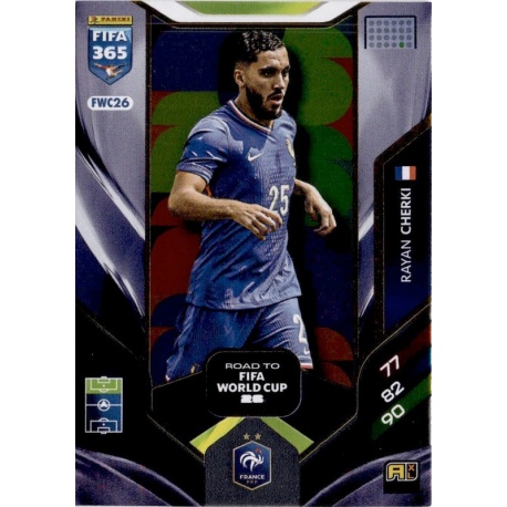 Rayan Cherki Road to FIFA World Cup 26 France FWC26