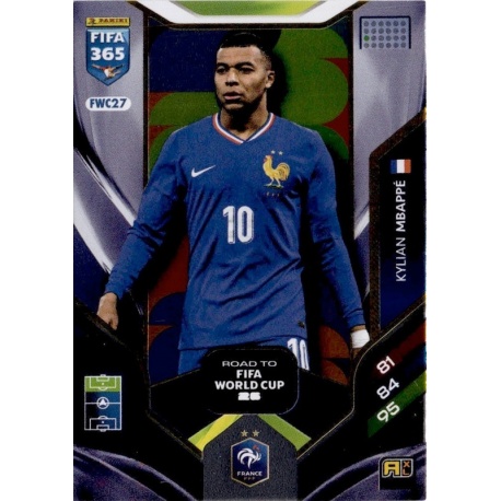 Kylian Mbappé Road to FIFA World Cup 26 France FWC27