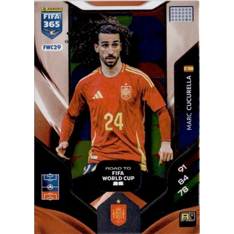 Marc Cucurella Road to FIFA World Cup 26 España FWC29