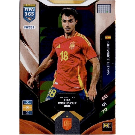 Martin Zubimendi Road to FIFA World Cup 26 España FWC31