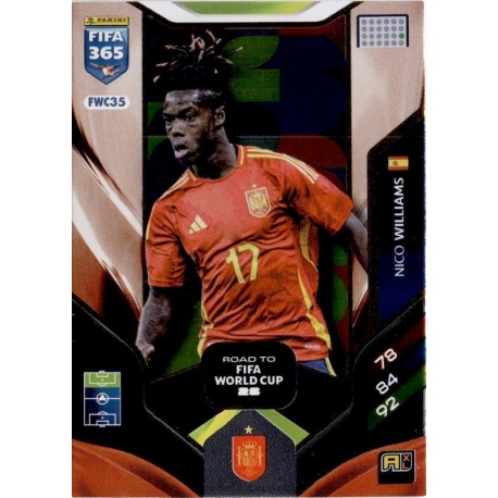 Nico Williams Road to FIFA World Cup 26 España FWC35