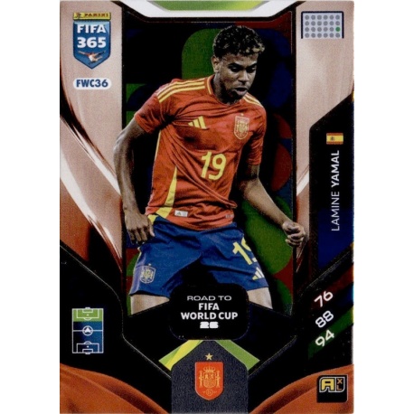 Lamine Yamal Road to FIFA World Cup 26 España FWC36