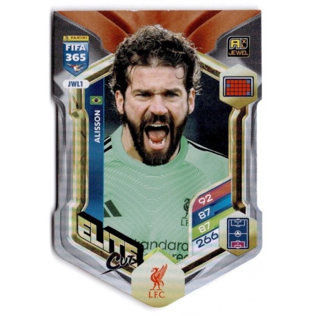 Alisson Elite Cut Liverpool JWL1