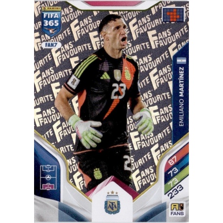 Emiliano Martínez Fan Favourite Argentina FAN7