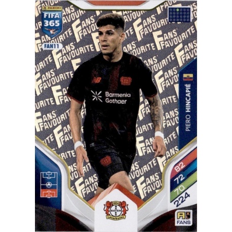 Piero Hincapié Fan Favourite Bayer Leverkusen FAN11