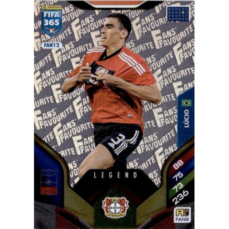 Lucio Fan Favourite Legend Bayer Leverkusen FAN12