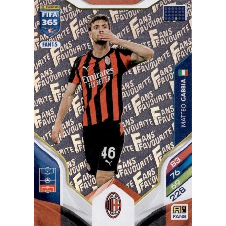 Matteo Gabbia Fan Favourite AC Milan FAN15
