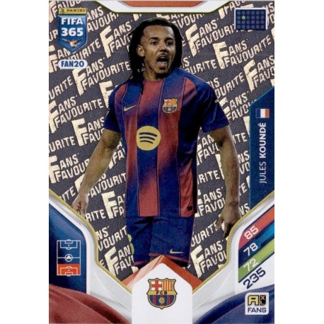 Jules Koundé Fan Favourite Barcelona FAN20