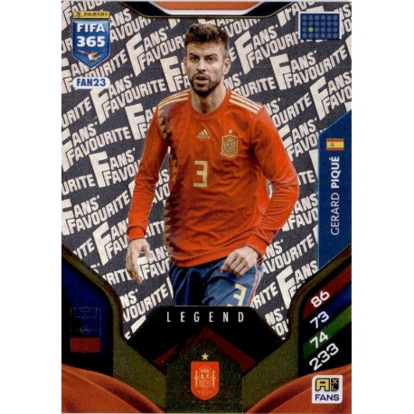 Gerard Piqué Fan Favourite Legend España FAN23