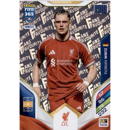 Florian Wirtz Fan Favourite Liverpool FAN25
