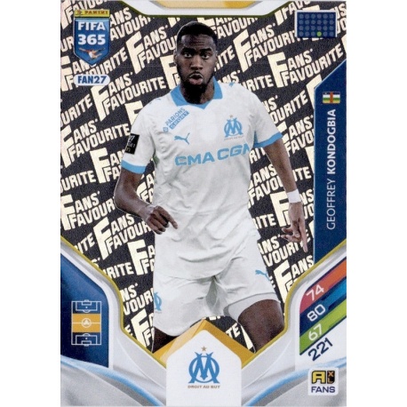 Geoffrey Kondogbia Fan Favourite Olympique Marsella FAN27