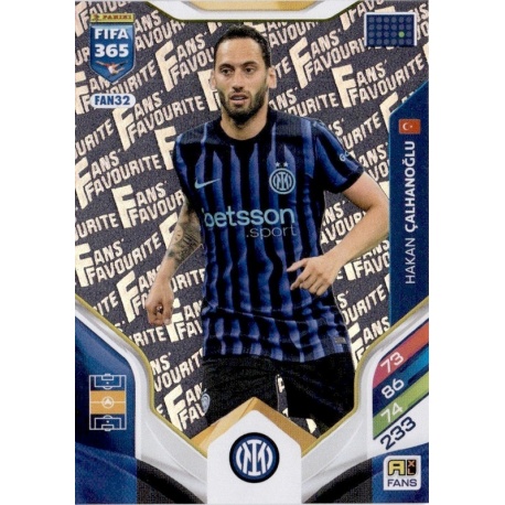 Hakan Çalhanoğlu Fan Favourite Inter Milan FAN32