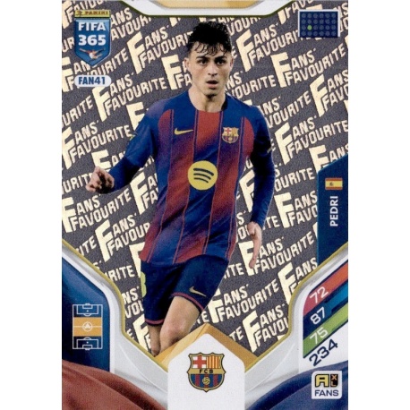 Pedri Fan Favourite Barcelona FAN41