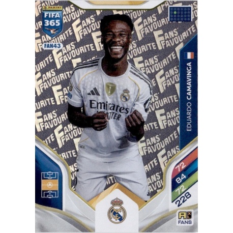 Eduardo Camavinga Fan Favourite Real Madrid FAN43