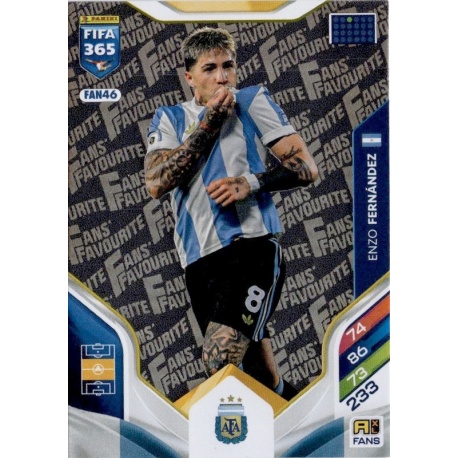 Enzo Fernández Fan Favourite Argentina FAN46