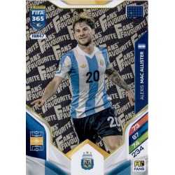 Alexis Mac Alister Fan Favourite Argentina FAN47