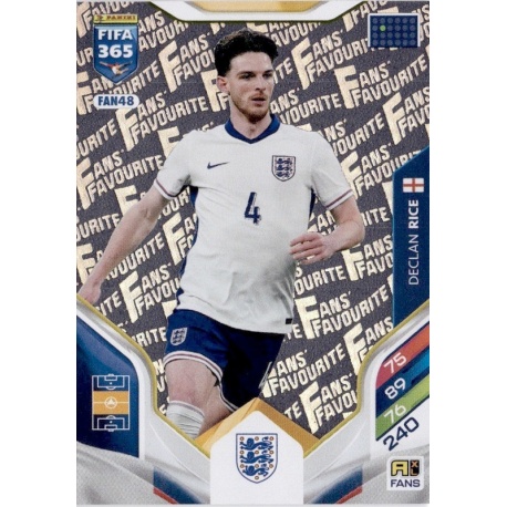 Declan Rice Fan Favourite Inglaterrra FAN48