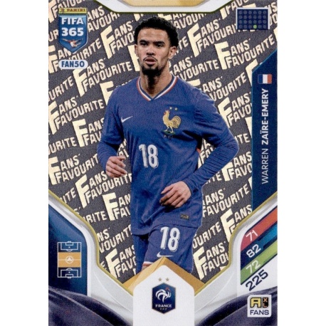 Warren Zaire-Emery Fan Favourite France FAN50