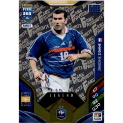 Zinedine Zidane Fan Favourite Legend France FAN51