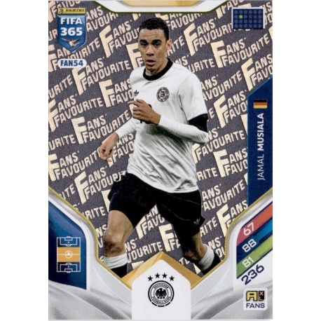 Jamal Musiala Fan Favourite Alemania FAN54
