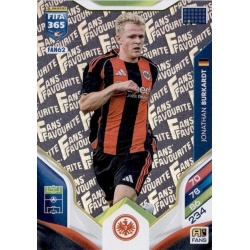 Jonathan Burkardt Fan Favourite Eintracht Frankfurt FAN62