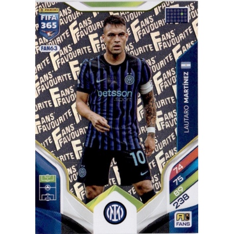 Lautaro Martínez Fan Favourite Inter Milan FAN63