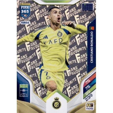 Cristiano Ronaldo Fan Favourite Al-Nassr FC FAN66