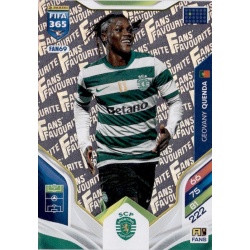 Geovany Quenda Fan Favourite Sporting CluB FAN69