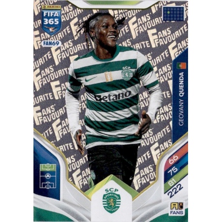 Geovany Quenda Fan Favourite Sporting CluB FAN69