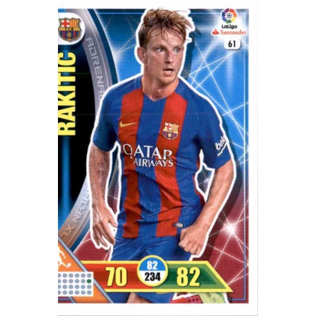 Rakitic Barcelona 61 Adrenalyn XL La Liga 2016-17