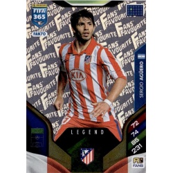 Sergio Agüero Fan Favourite Legend Atlético Madrid FAN70