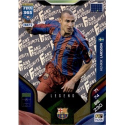 Henrik Larsson Fan Favourite Legend Barcelona FAN72