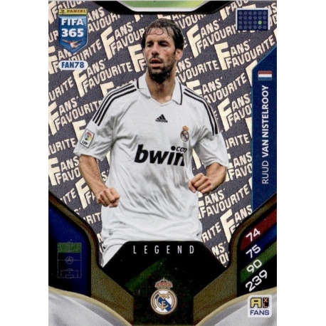 Ruud Van Nistelrooy Fan Favourite Legend Real Madrid FAN78