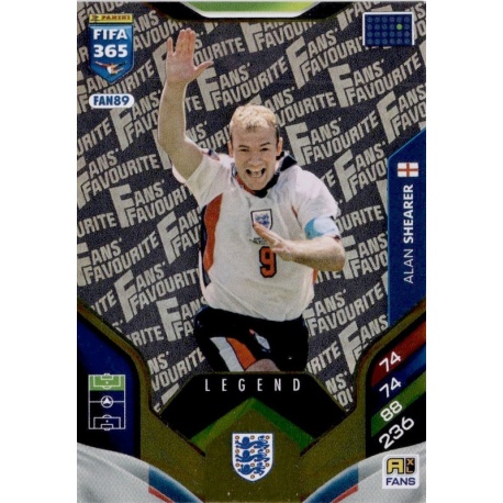 Alan Shearer Fan Favourite Legend England FAN89