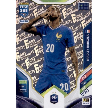 Bradley Barcola Fan Favourite France FAN90