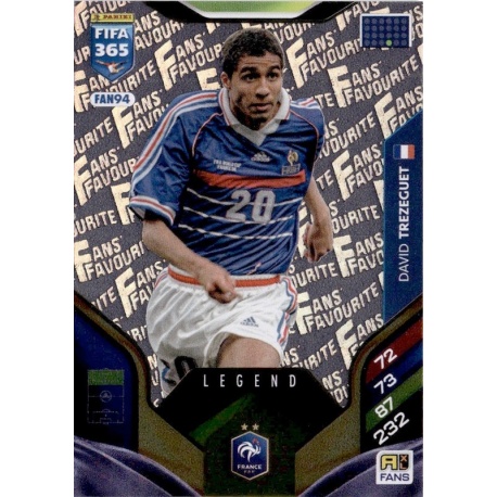 David Trezeguet Fan Favourite Legend France FAN94
